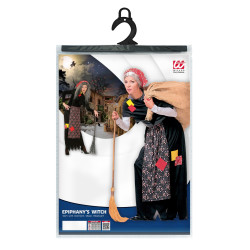 Itaalia nõia Befana kostüüm naistele